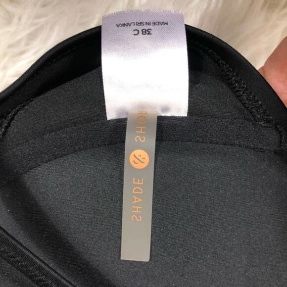 Shade & Shore Black Beaded Embroidered Bikini Top - Picture 5 of 5